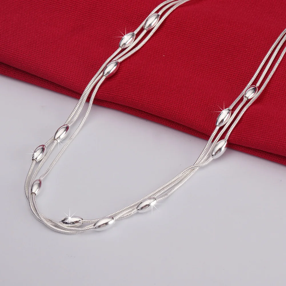 Charm-Halskette Aus 925Er Sterlingsilber Mit Perlen – Damenschmuck Als Geschenk Charm-Halskette Aus 925Er Sterlingsilber Mit Perlen – Damenschmuck Als Geschenk - Image 10