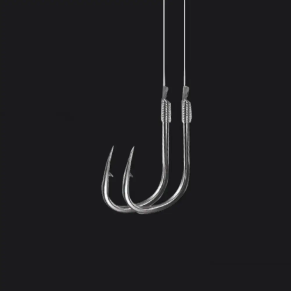 20Pcs 45Cm Barbed Fishing Hooks With Barb With Sub-Line Carbon Steel Barbed Hooks Durable For Carp Grass Carp Crucian 20Pcs 45Cm Barbed Fishing Hooks With Barb With Sub-Line Carbon Steel Barbed Hooks Durable For Carp Grass Carp Crucian - Image 10