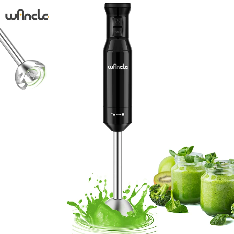 Wancle 600 W Elektrischer Handmixer, Multifunktionaler Stabmixer Für Babynahrung, Gemüse, Fleischwolf, Turbofunktion Wancle 600 W Elektrischer Handmixer, Multifunktionaler Stabmixer Für Babynahrung, Gemüse, Fleischwolf, Turbofunktion