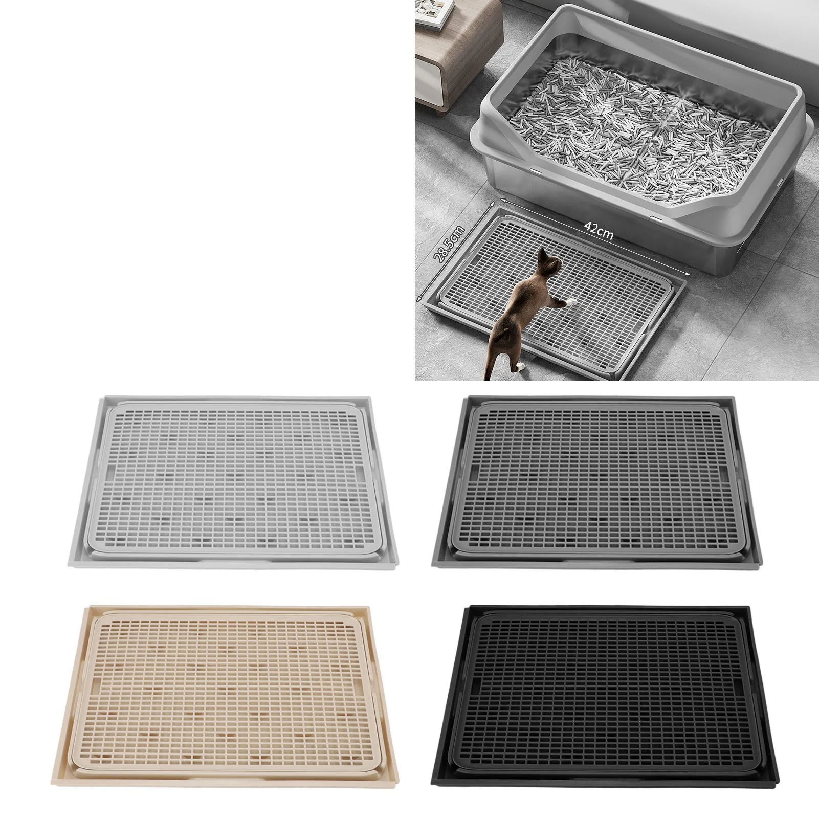 Kitty Litter Mat Cat Litter Mat Spacious Double Layer Washable Anti Slip Bottom Cat Litter Box Mat Cat Litter Catcher Mat Kitty Litter Mat Cat Litter Mat Spacious Double Layer Washable Anti Slip Bottom Cat Litter Box Mat Cat Litter Catcher Mat