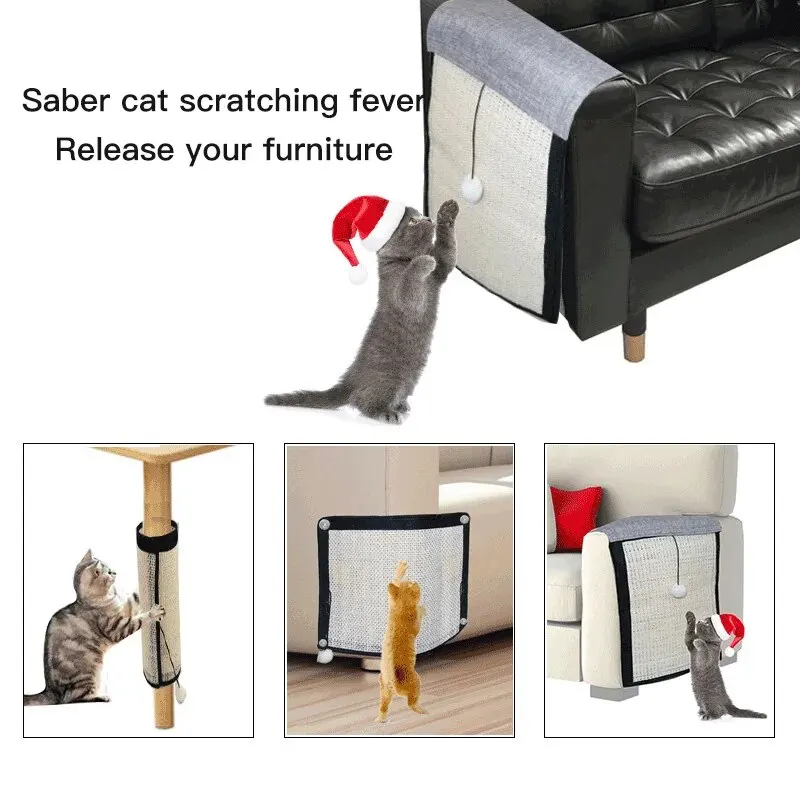 Katzenkratzmatte Aus Natürlichem Sisal – Möbelschutz Für Den Innenbereich Katzenkratzmatte Aus Natürlichem Sisal – Möbelschutz Für Den Innenbereich - Image 2