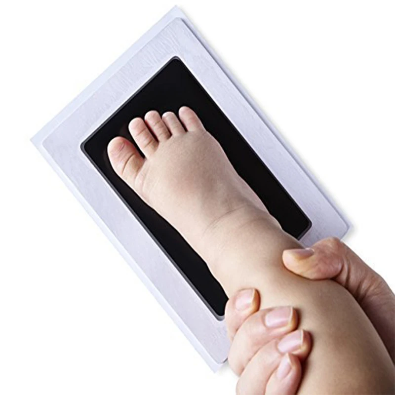 Newborn Baby Diy Hand And Footprint Kit Ink Pads Photo Frame Handprint Toddlers Souvenir Accessories Safe Clean Baby Shower Gift Newborn Baby Diy Hand And Footprint Kit Ink Pads Photo Frame Handprint Toddlers Souvenir Accessories Safe Clean Baby Shower Gift - Image 3