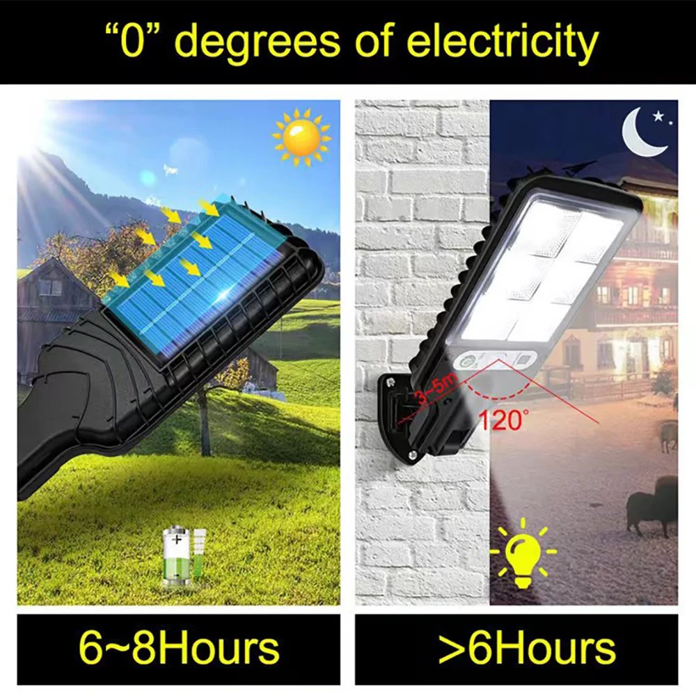 Solar Outdoor Led Wand Leuchte Mit Menschlichem Körper Wasserdicht 3 Modi Induktion Für Garten Terrasse Garage Innenhof Und Straßen Beleuchtung Solar Outdoor Led Wand Leuchte Mit Menschlichem Körper Wasserdicht 3 Modi Induktion Für Garten Terrasse Garage Innenhof Und Straßen Beleuchtung - Image 3