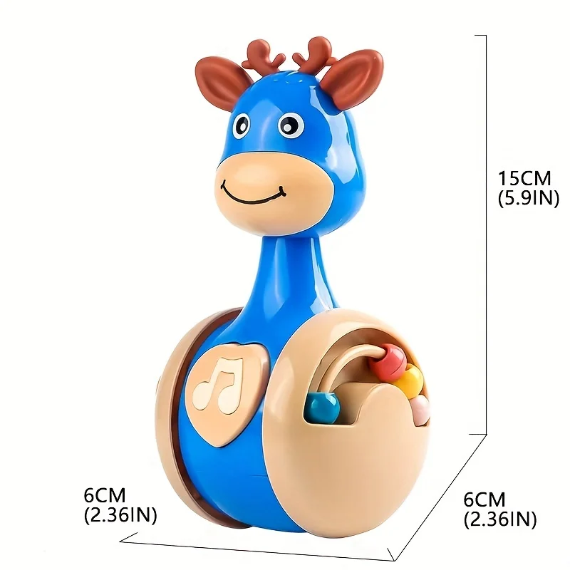 Roly Poly Baby Toys 6 To 12 Months, Tumbler Wobbler Toys For Infant Boy Girl - Perfect For Learning To Climb &Amp; Early Education! Roly Poly Baby Toys 6 To 12 Months, Tumbler Wobbler Toys For Infant Boy Girl - Perfect For Learning To Climb &Amp; Early Education! - Image 2