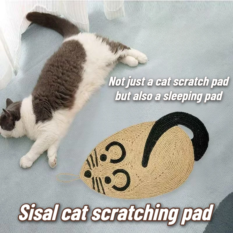 Katzenkratzbrett – Kratzmatte Mit Nagelschleif-Pad Für Katzen Katzenkratzbrett – Kratzmatte Mit Nagelschleif-Pad Für Katzen - Image 4