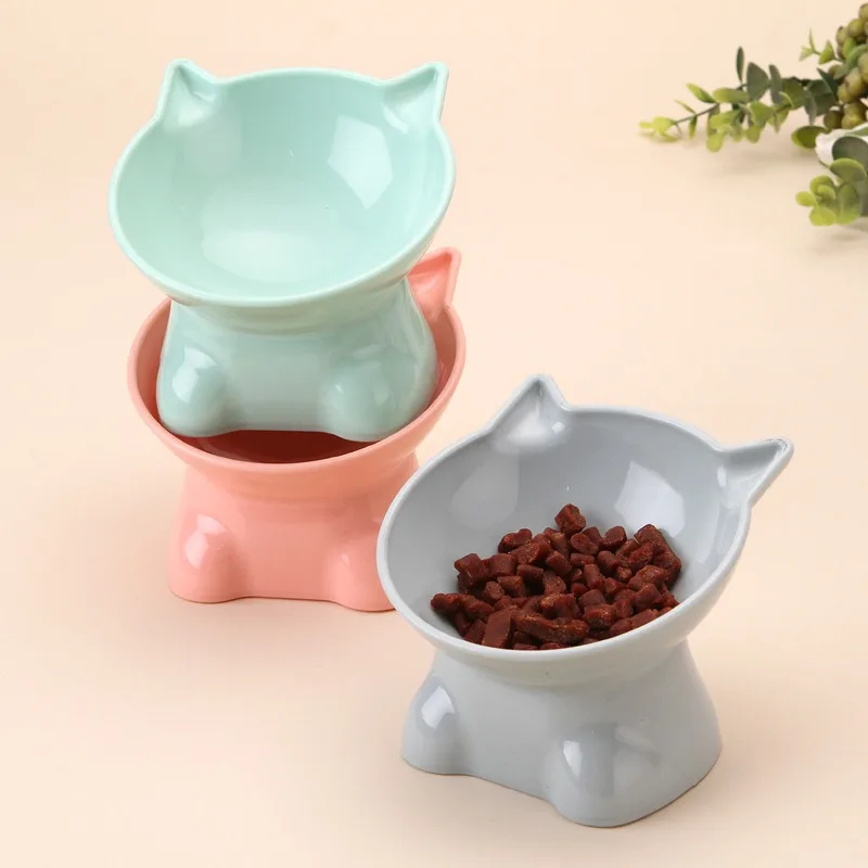 Cute Cat Bowl Tilted High-Legged Cat Bowl Cat Eating Bowl Cat Food Bowl Black Water Bowl Cat Food Bowl Dog Bowl Cute Cat Bowl Tilted High-Legged Cat Bowl Cat Eating Bowl Cat Food Bowl Black Water Bowl Cat Food Bowl Dog Bowl - Image 3