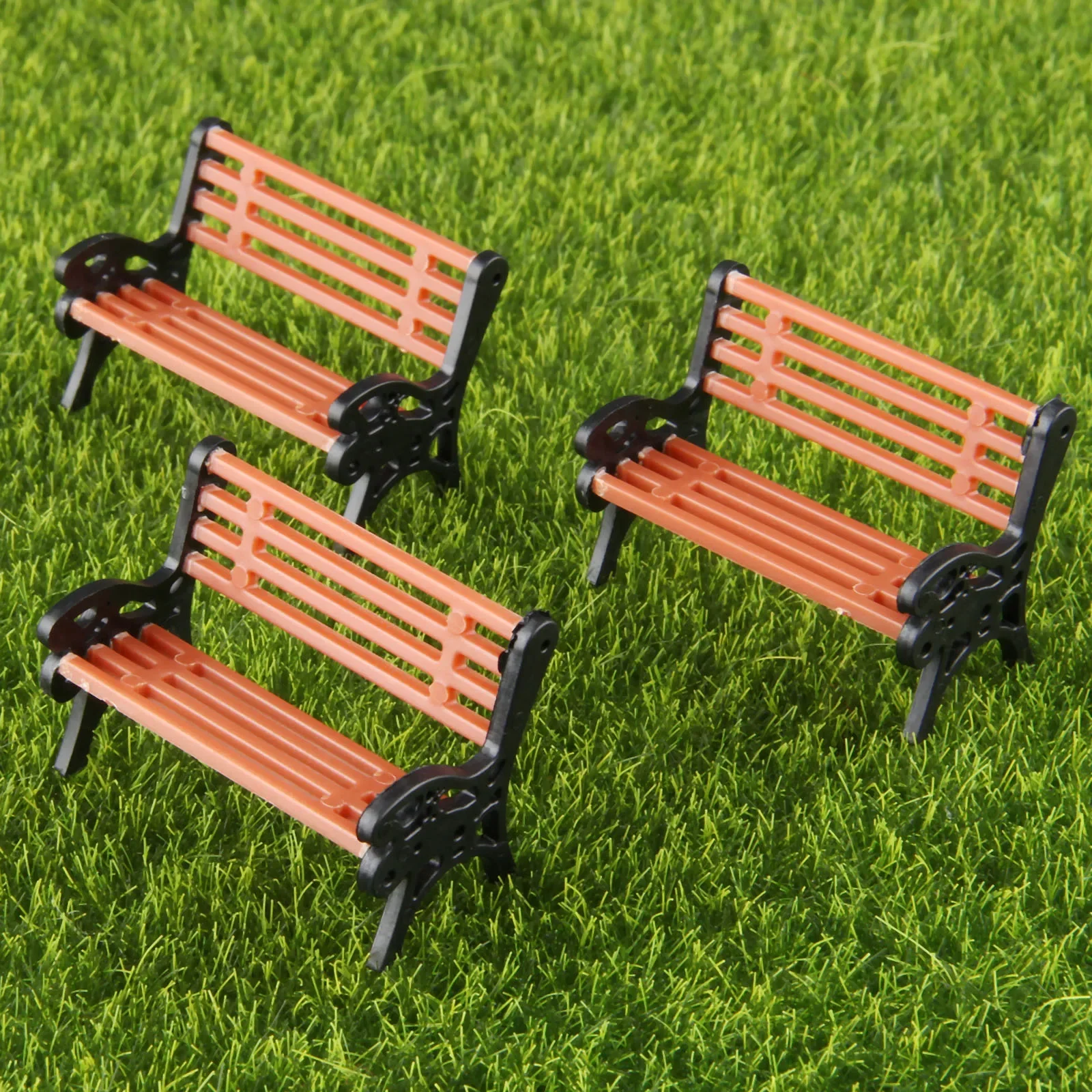 5 Teile/Satz Modell Park Bench 1:30 Mini Garten Ornament Miniatur Landschaft Handwerk Diy Figuren Decor Szene Display Simulation Spielzeug 5 Teile/Satz Modell Park Bench 1:30 Mini Garten Ornament Miniatur Landschaft Handwerk Diy Figuren Decor Szene Display Simulation Spielzeug - Image 4