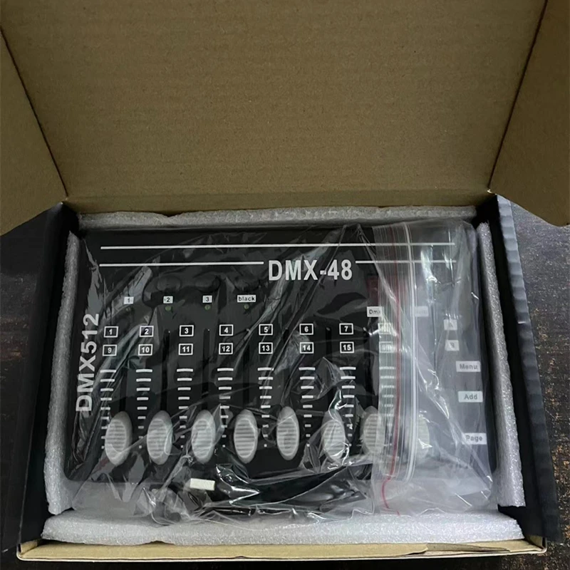 Dmx Lichtsteuerpult 48 Kanal – Dmx512 Controller Für Bühne, Party Und Events Dmx Lichtsteuerpult 48 Kanal – Dmx512 Controller Für Bühne, Party Und Events - Image 6