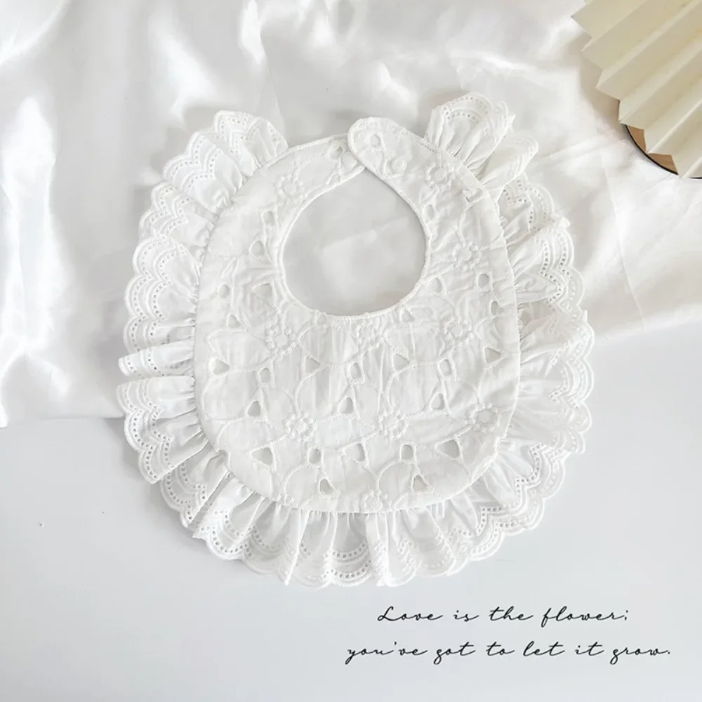 U-Förmige Baby-Baumwolllätzchen, Wasserdicht, Mit Blumenmuster, Baby-Sabberlätzchen, Füttern, Spitze, Speicheltuch, Tücher, Halsbekleidung, Zubehör U-Förmige Baby-Baumwolllätzchen, Wasserdicht, Mit Blumenmuster, Baby-Sabberlätzchen, Füttern, Spitze, Speicheltuch, Tücher, Halsbekleidung, Zubehör - Image 13