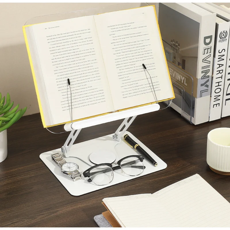 Verstellbarer Buchständer Mit 360°-Drehung – Faltbare Lesestütze Mit Seitenhaltern Für Bücher, Tablets Und Dokumente Verstellbarer Buchständer Mit 360°-Drehung – Faltbare Lesestütze Mit Seitenhaltern Für Bücher, Tablets Und Dokumente - Image 2
