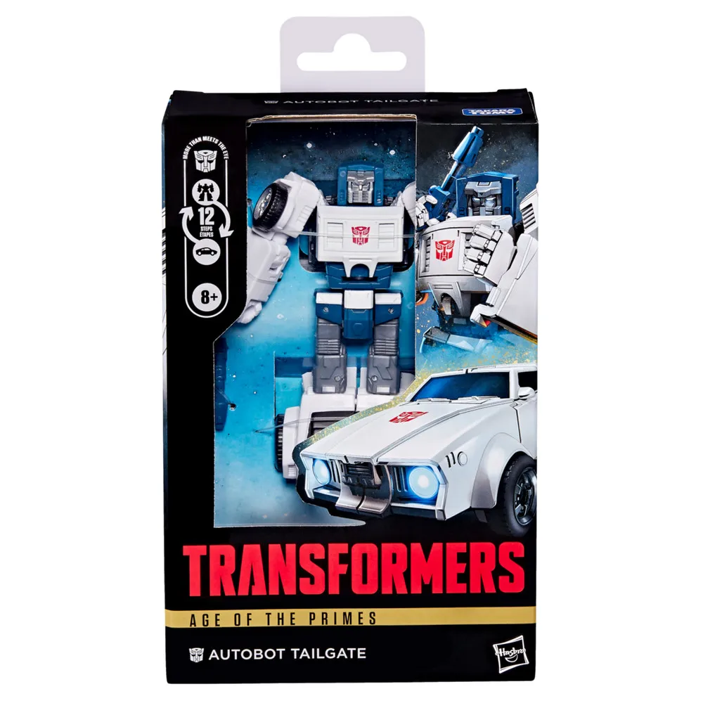Original Hasbro Transformers Age Of The Primes Autobot Tailgate Transformierbarer Roboter-Sportwagen Actionfigur-Modellspielzeug Auf Lager Original Hasbro Transformers Age Of The Primes Autobot Tailgate Transformierbarer Roboter-Sportwagen Actionfigur-Modellspielzeug Auf Lager - Image 4