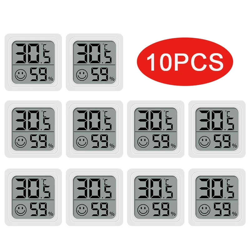 4 Stücke Digital Thermometer Hygrometer Indoor Mini Temperatur Lcd Elektronische Monitor Hygrometer Outdoor Zimmer Baby 4 Stücke Digital Thermometer Hygrometer Indoor Mini Temperatur Lcd Elektronische Monitor Hygrometer Outdoor Zimmer Baby - Image 7