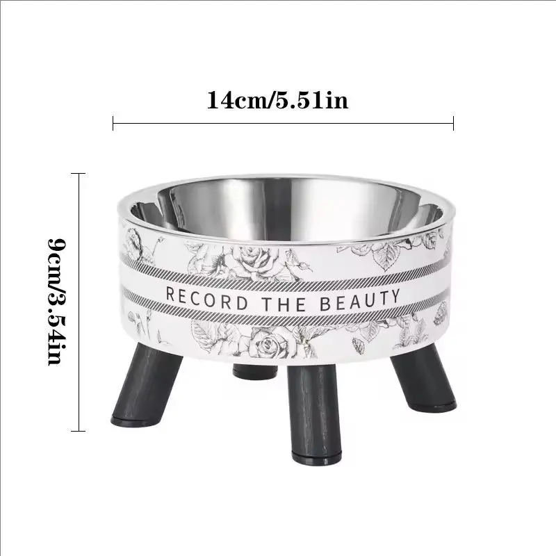 Stainless Steel Elevated Pet Bowls - Cat Dog Food Water Dishes, Raised Feeding Bowls For Pets Stainless Steel Elevated Pet Bowls - Cat Dog Food Water Dishes, Raised Feeding Bowls For Pets - Image 9