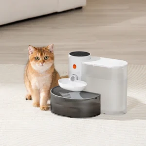 Spender für Katzen, Wasserbrunnen, bewegliches Wasser, nicht angeschlossen, automatischer Wasser-Futterspender, Trinker für Hunde, Futterspender für Haustiere, Katzenbrunnen