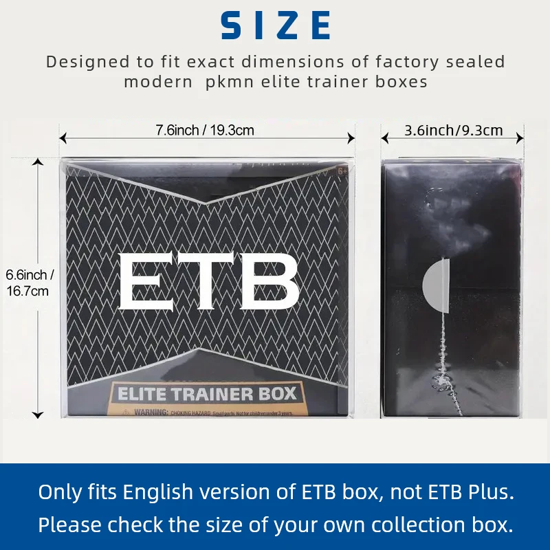 5/10 Verpackung: Etb-Schutzhülle Aus Pet-Kunststoff, Geeignet Für Elite-Trainingskästen 5/10 Verpackung: Etb-Schutzhülle Aus Pet-Kunststoff, Geeignet Für Elite-Trainingskästen - Image 3