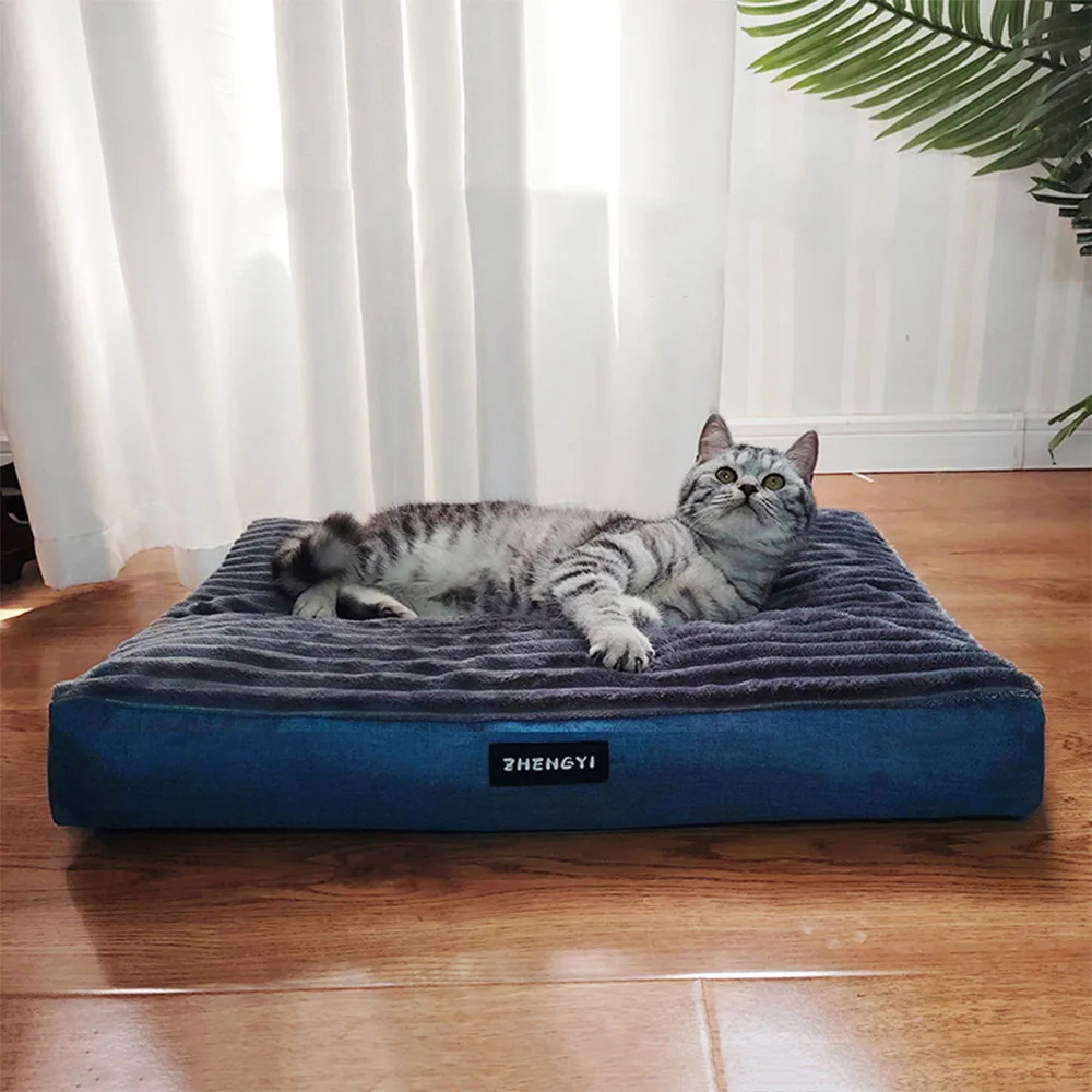 Verdickte Weiche Haustierbett, Hundebett, Superweiche Katzenbettmatratze, Winter, Warme, Bequeme Schlafmatte Für Katzen, Hunde, Plüsch-Katzenmatte, Haus Verdickte Weiche Haustierbett, Hundebett, Superweiche Katzenbettmatratze, Winter, Warme, Bequeme Schlafmatte Für Katzen, Hunde, Plüsch-Katzenmatte, Haus - Image 7
