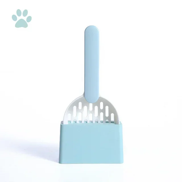 Katzentoiletten Schaufel Set Mit Halterung, Langem Griff Und Robustem Reinigungswerkzeug Katzentoiletten Schaufel Set Mit Halterung, Langem Griff Und Robustem Reinigungswerkzeug - Image 8