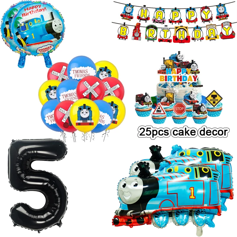 Thomas Balloons Kit The Train Aluminium Helium Balloon Birthday Decoration Banner Cake Decorations Party Favors Kids Gifts Toys Thomas Balloons Kit The Train Aluminium Helium Balloon Birthday Decoration Banner Cake Decorations Party Favors Kids Gifts Toys - Image 2