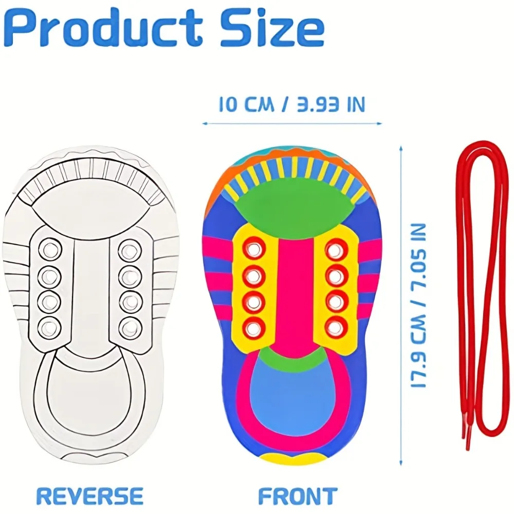 Shoelace Threading Teaching Toys Learn To Tie Shoelaces Toy Kids Toddlers Fine Motor Skills Toy Early Educational Toys Boys Girl Shoelace Threading Teaching Toys Learn To Tie Shoelaces Toy Kids Toddlers Fine Motor Skills Toy Early Educational Toys Boys Girl - Image 2
