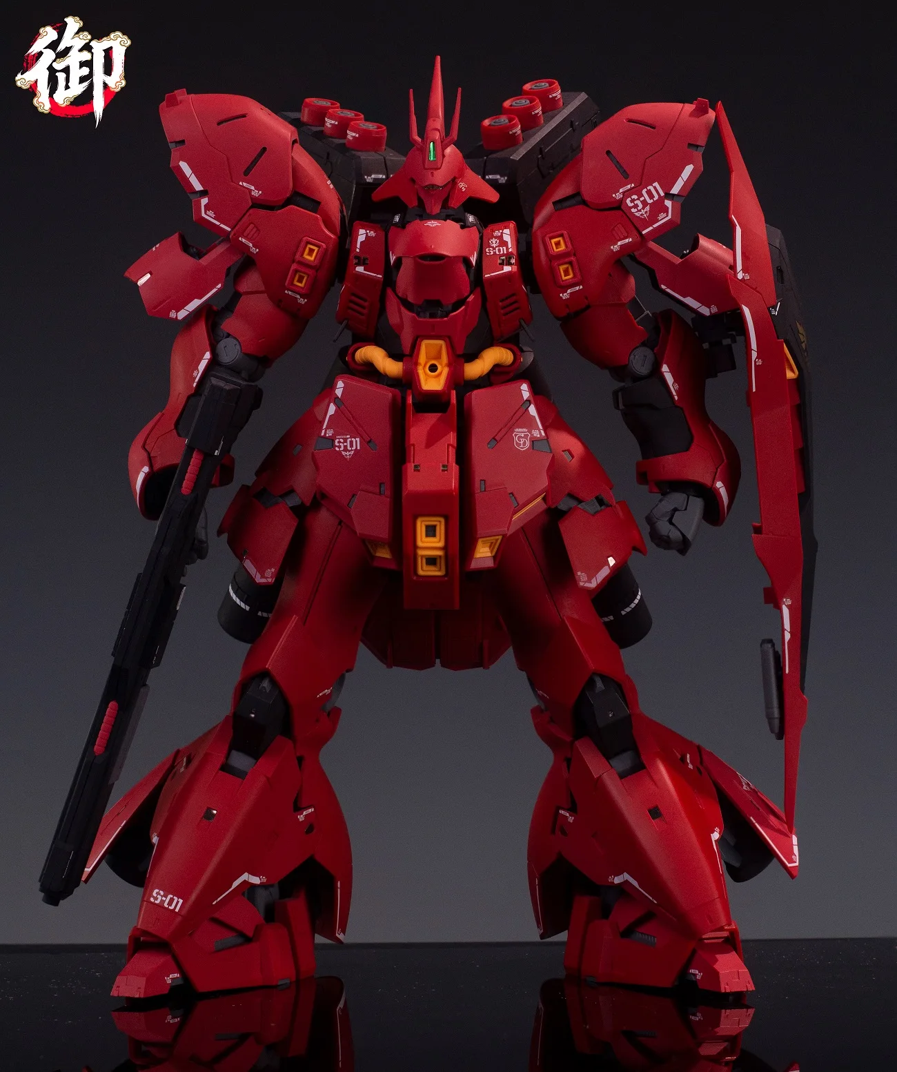 【In Stock】Yushanfang Model Amplified Rg Sazabi Action Figures Msn-04 Anime Figure 1/100 Scale Assembly Model Kit Plastic Toys 【In Stock】Yushanfang Model Amplified Rg Sazabi Action Figures Msn-04 Anime Figure 1/100 Scale Assembly Model Kit Plastic Toys - Image 2