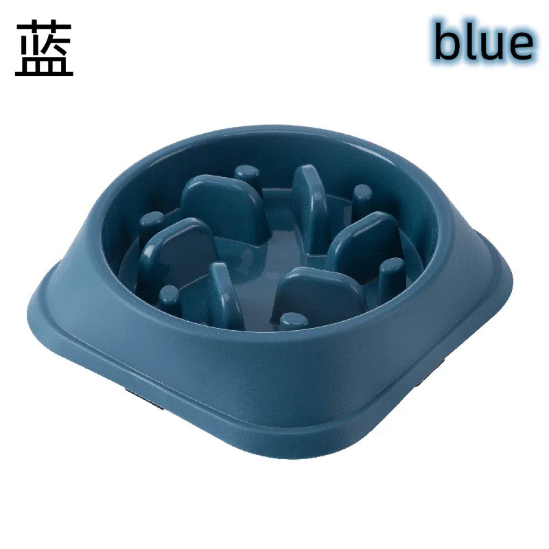 Pet Cat Slow Food Bowl Fat Help Healthy Round Anti-Choking Thickened And Non-Slip Multiple Colors Shapes Pet Cat Slow Food Bowl Fat Help Healthy Round Anti-Choking Thickened And Non-Slip Multiple Colors Shapes - Image 10