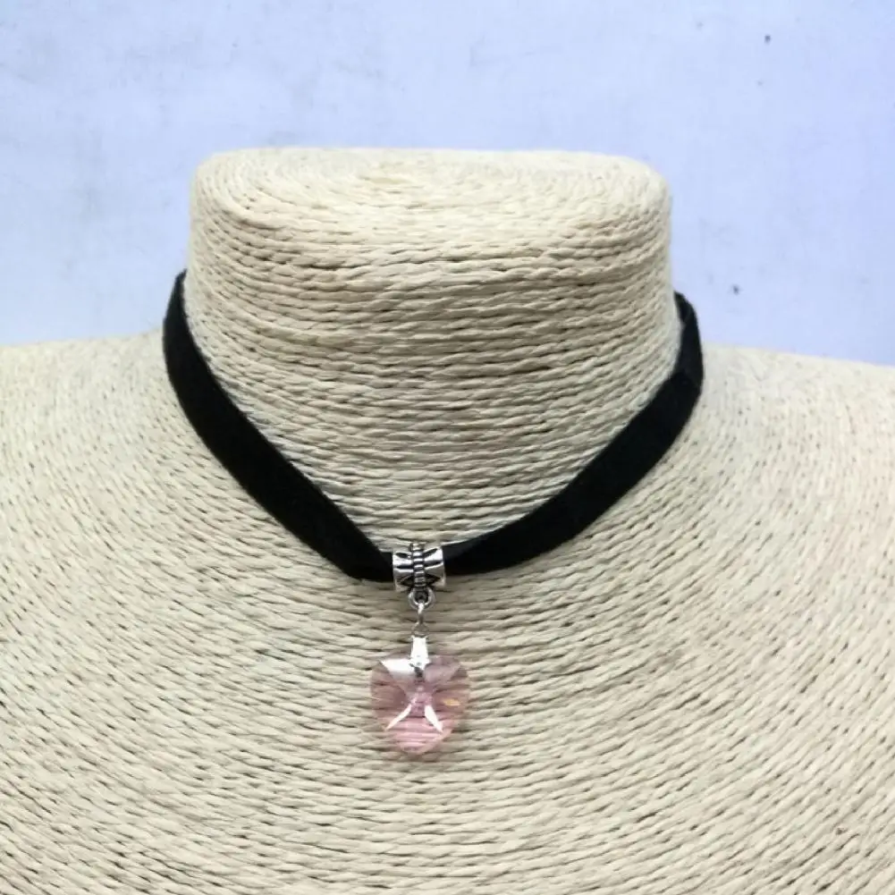 Choker-Halsketten, Verstellbar, Schickes Kunstleder, Vintage-Gothic-Stil, Samt-Choker Für Frauen, Halsdekoration, Schmuck Am Hals Choker-Halsketten, Verstellbar, Schickes Kunstleder, Vintage-Gothic-Stil, Samt-Choker Für Frauen, Halsdekoration, Schmuck Am Hals - Image 5