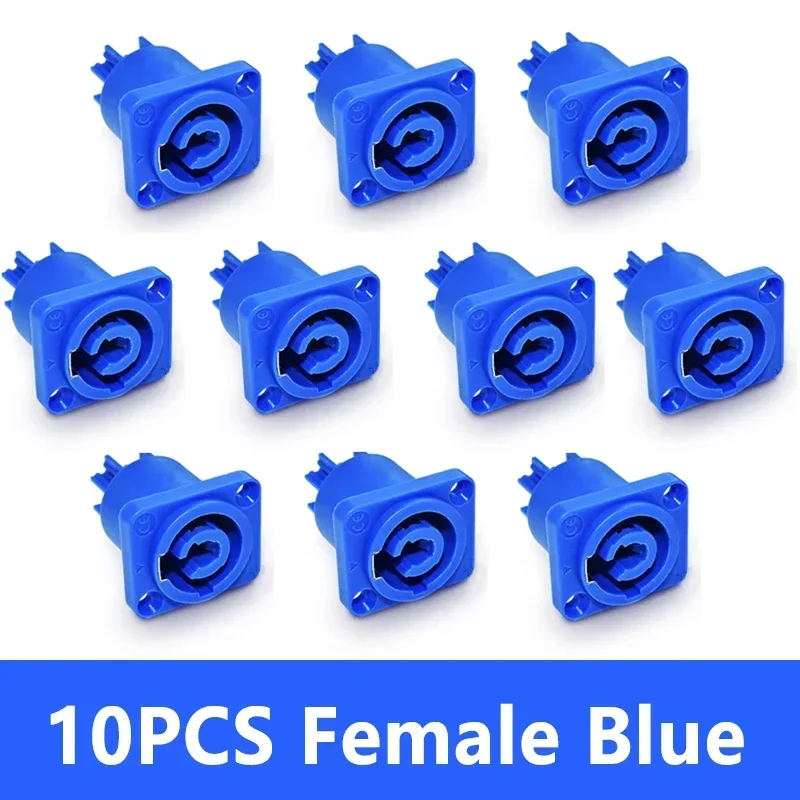 10-Teiliges 3-Poliges Powercon Stecker Set – Verriegelbare Ac-Kabelstecker Mit Chassis-Buchsen Für Led-Bildschirme Und Bühnenlicht 10-Teiliges 3-Poliges Powercon Stecker Set – Verriegelbare Ac-Kabelstecker Mit Chassis-Buchsen Für Led-Bildschirme Und Bühnenlicht - Image 9