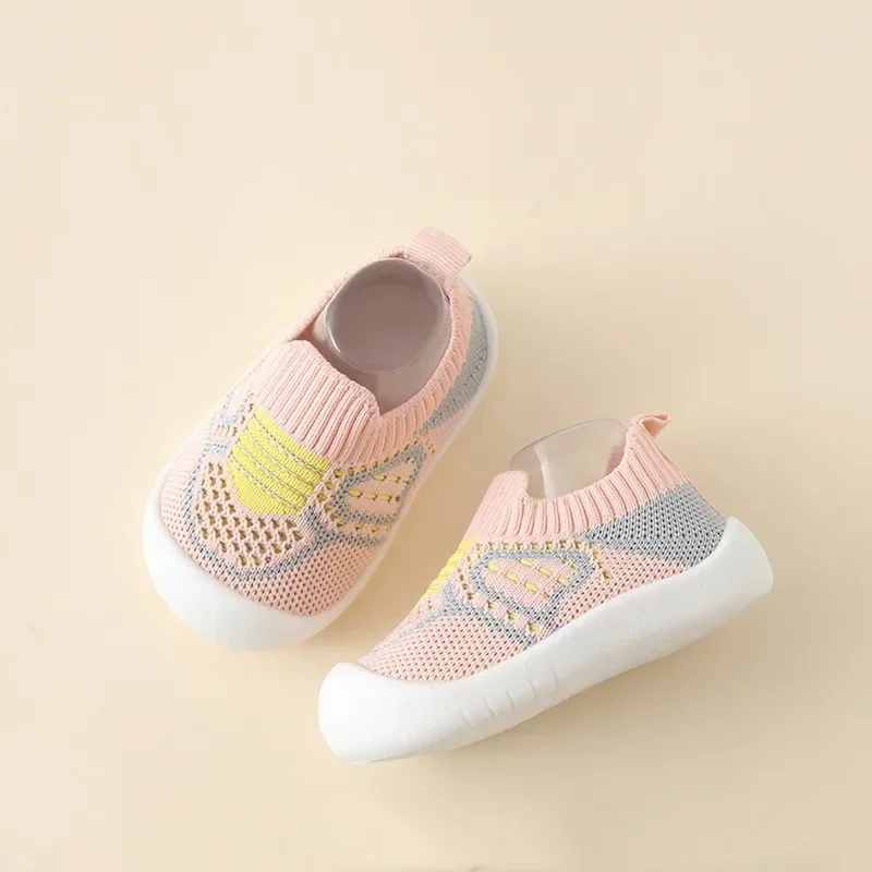 Baby Shoes Anti-Slip Breathable Infant Crib Floor Socks With Rubber Sole For Children Girls Boys Mesh Shoes Soft Bottom Slippers Baby Shoes Anti-Slip Breathable Infant Crib Floor Socks With Rubber Sole For Children Girls Boys Mesh Shoes Soft Bottom Slippers - Image 7