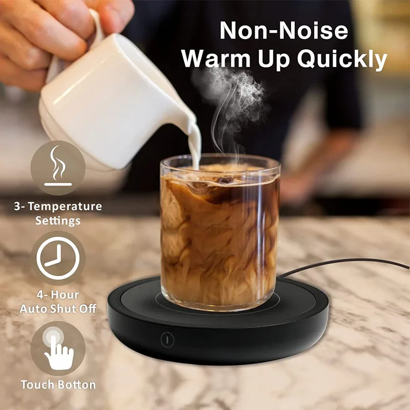 110V/220V Tasse Heizung Kaffee Becher Wärmer Heißer Tee Maker Heizung Pad Wärmer Untersetzer Elektrische Heißer Platte Kaffee Heizung Für Tee Milch 110V/220V Tasse Heizung Kaffee Becher Wärmer Heißer Tee Maker Heizung Pad Wärmer Untersetzer Elektrische Heißer Platte Kaffee Heizung Für Tee Milch - Image 4