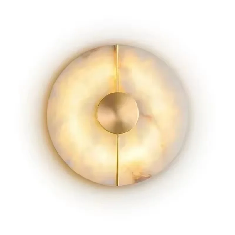 Moderne Luxuriöse Kreative Led-Wandleuchte - Alabaster Led-Wandlampe Für Schlafzimmer, Nachttisch, Wohnzimmer, Flur, Innendekor-Beleuchtung Moderne Luxuriöse Kreative Led-Wandleuchte - Alabaster Led-Wandlampe Für Schlafzimmer, Nachttisch, Wohnzimmer, Flur, Innendekor-Beleuchtung - Image 7