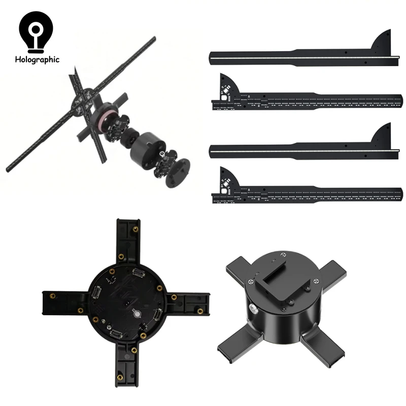 65 Cm 3D-Hologramm-Projektor Mit Wlan – Led-Werbedisplay Für Geschäft, Shop, Bar &Amp; Digitale 3D-Werbung 65 Cm 3D-Hologramm-Projektor Mit Wlan – Led-Werbedisplay Für Geschäft, Shop, Bar &Amp; Digitale 3D-Werbung - Image 5