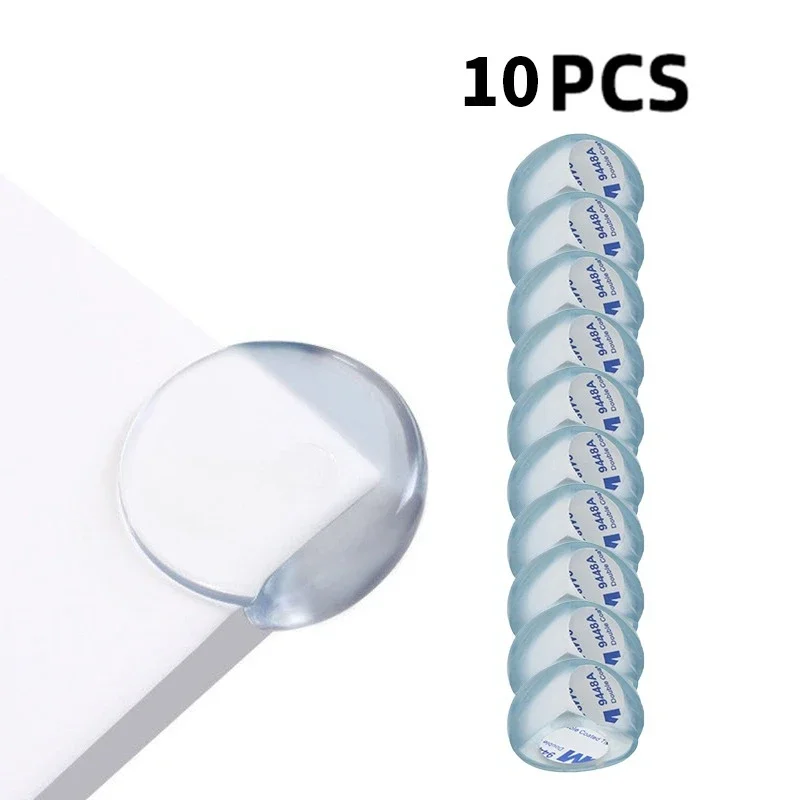 10Pcs Transparent Anti Collision Angle Pvc Pad Child Safety Corner Guard Baby Collision Proof Protector Christmas Gift 10Pcs Transparent Anti Collision Angle Pvc Pad Child Safety Corner Guard Baby Collision Proof Protector Christmas Gift - Image 7