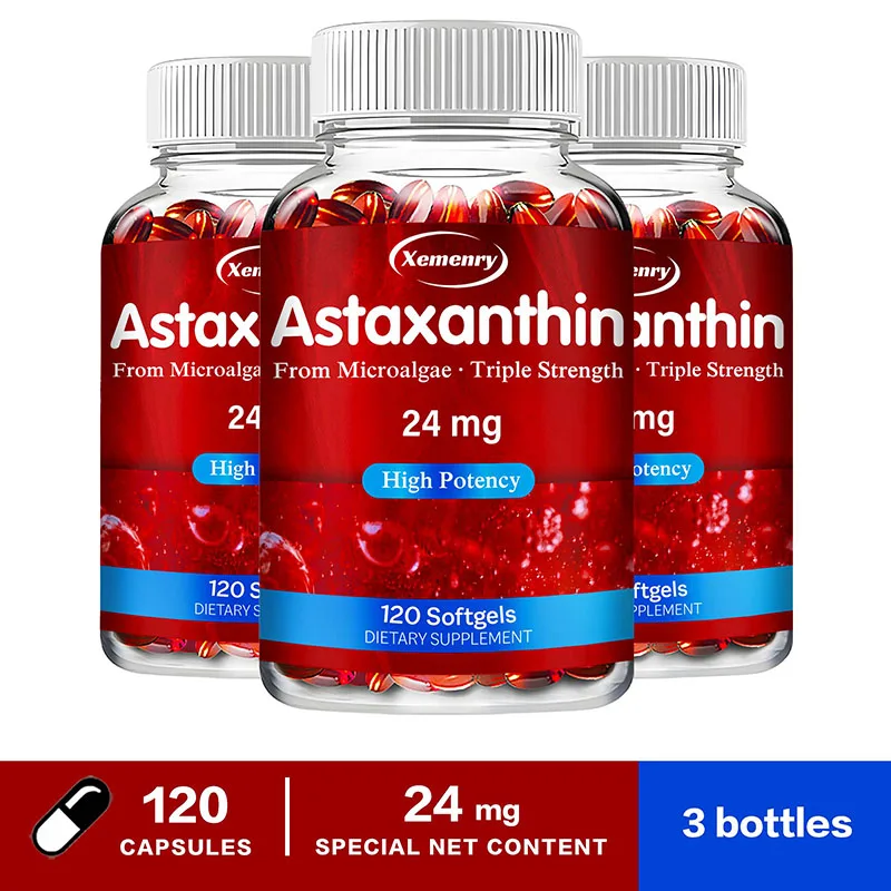 Astaxanthin 24Mg - Promotes Cardiovascular Health &Amp; Accelerates Metabolism Supporting Eye, Joint &Amp; Skin Health Astaxanthin 24Mg - Promotes Cardiovascular Health &Amp; Accelerates Metabolism Supporting Eye, Joint &Amp; Skin Health - Image 8