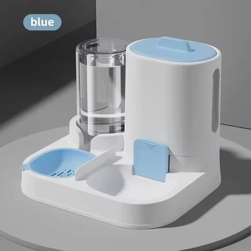 Automatic Cat Dog Feeder And Water Dispenser Combo Large Capacity Gravity Pet Food Water Feeder For Small Medium Pets Automatic Cat Dog Feeder And Water Dispenser Combo Large Capacity Gravity Pet Food Water Feeder For Small Medium Pets - Image 7