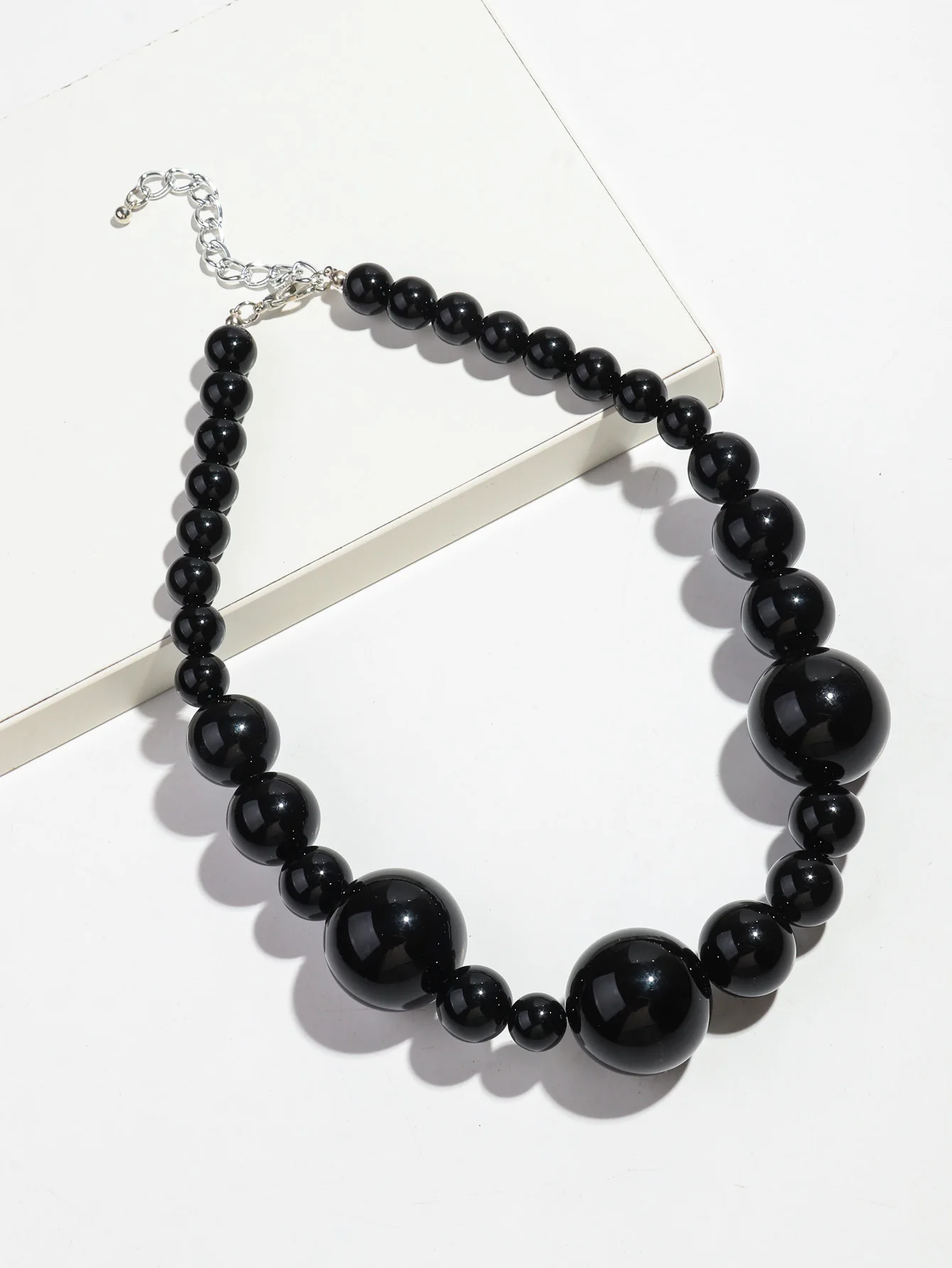 Neue Übertriebene Große Runde Perlen Halsband Halskette Für Frauen Punk Gothic Handgemachte Aussage Halskette Party Schmuck Geschenk Kragen Neue Übertriebene Große Runde Perlen Halsband Halskette Für Frauen Punk Gothic Handgemachte Aussage Halskette Party Schmuck Geschenk Kragen - Image 7