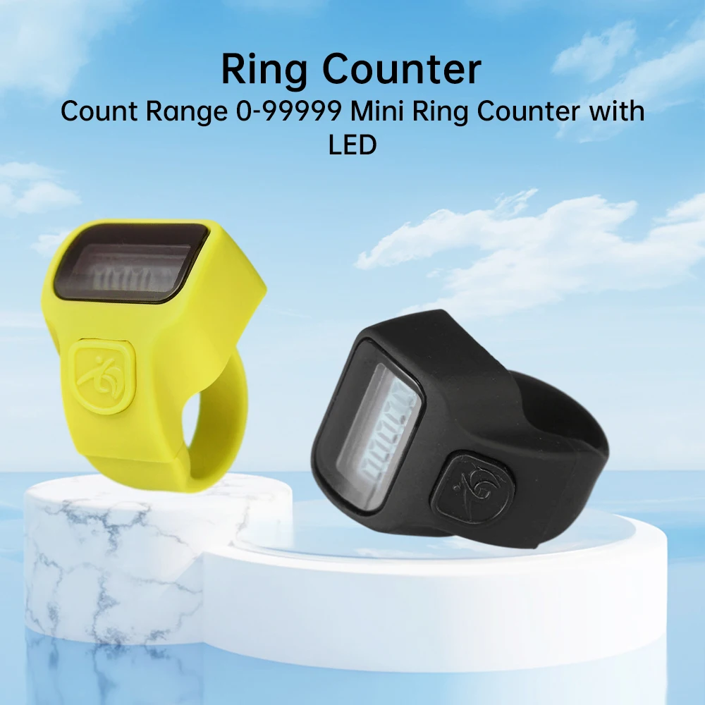 Elektronischer Led-Zähler, Digitaler Fingerklicker, Hand-Ringklicker, Rundenzähler, Event-Klicker, Fingerzähler, Golf-Rundenzählung Elektronischer Led-Zähler, Digitaler Fingerklicker, Hand-Ringklicker, Rundenzähler, Event-Klicker, Fingerzähler, Golf-Rundenzählung - Image 2