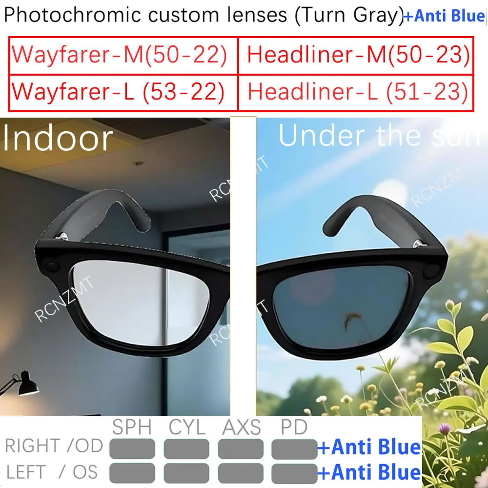 Ersatzgläser Für Ray-Ban Meta Rw4006/Rw4008 – Übergangslinsen Mit Blaulichtschutz Ersatzgläser Für Ray-Ban Meta Rw4006/Rw4008 – Übergangslinsen Mit Blaulichtschutz - Image 5