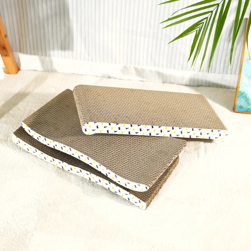 Cat Scratchers Cardboard Cat Scratching Board Durable Grind Claws Corrugated Paper Pets Sofa For Indoor Cats Kittens Cat Scratchers Cardboard Cat Scratching Board Durable Grind Claws Corrugated Paper Pets Sofa For Indoor Cats Kittens - Image 6