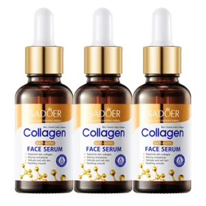 1/2/3 stücke SADOER Kollagen Gesicht Serum hautpflege Gesichts Essenz Flüssigkeit Anti-aging Feuchtigkeitsspendende Pflegende Gesichts Serum Hautpflege