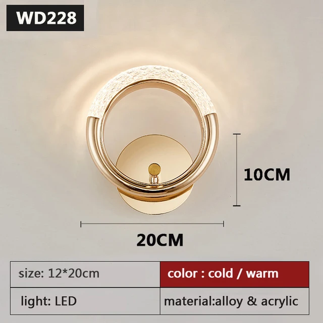 Moderne Nordic Luxus Dekor Wand Lampe Eisen Basis Acryl Lampenschirm Exquisite Nacht Leuchte Licht Led Schlafzimmer Dekoration Wand Glanz Moderne Nordic Luxus Dekor Wand Lampe Eisen Basis Acryl Lampenschirm Exquisite Nacht Leuchte Licht Led Schlafzimmer Dekoration Wand Glanz - Image 7