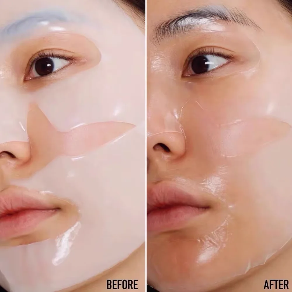 10Pcs Kollagen Anti Falten Gesichtsmaske Anti Aging Verblassen Feine Linien Feste Haut Feuchtigkeitsspendende Aufhellung Hautpflege Koreanische Kosmetik 10Pcs Kollagen Anti Falten Gesichtsmaske Anti Aging Verblassen Feine Linien Feste Haut Feuchtigkeitsspendende Aufhellung Hautpflege Koreanische Kosmetik - Image 3