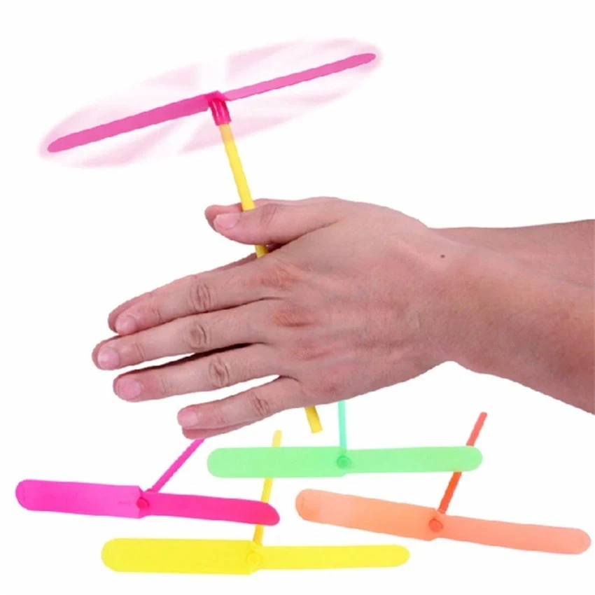 1-20 Stücke Kunststoff Bambus Libelle Form Hand Push Fliegen Propeller Outdoor Sport Spiel Kinder Spielzeug Geschenk Rotierenden Fliegen Pfeil Spiele 1-20 Stücke Kunststoff Bambus Libelle Form Hand Push Fliegen Propeller Outdoor Sport Spiel Kinder Spielzeug Geschenk Rotierenden Fliegen Pfeil Spiele - Image 4