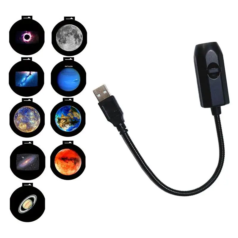 Usb-Sternenhimmel-Projektor Mit Mond- Und Erdprojektion – Romantisches Nachtlicht Für Schlafzimmer, Decke, Wand &Amp; Stimmungsvolle Dekoration Usb-Sternenhimmel-Projektor Mit Mond- Und Erdprojektion – Romantisches Nachtlicht Für Schlafzimmer, Decke, Wand &Amp; Stimmungsvolle Dekoration - Image 9