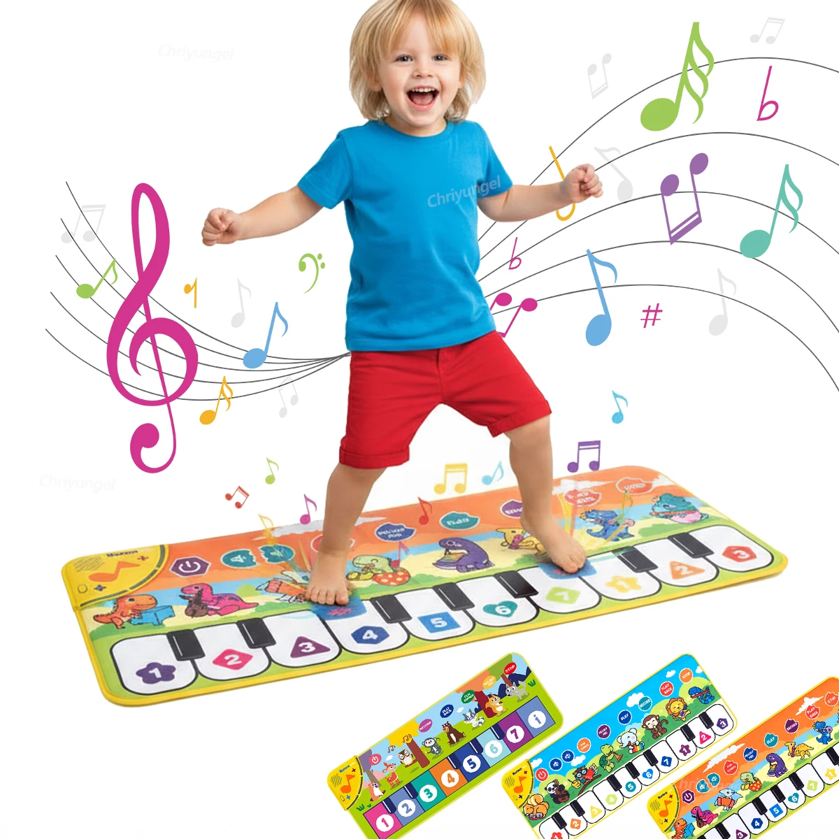 Piano Dance Mat For Kids 80*30Cm Music Play Mat With Demo Songs Toddlers Floor Keyboard Musical Carpet Girl Boy Birthday Gifts Piano Dance Mat For Kids 80*30Cm Music Play Mat With Demo Songs Toddlers Floor Keyboard Musical Carpet Girl Boy Birthday Gifts