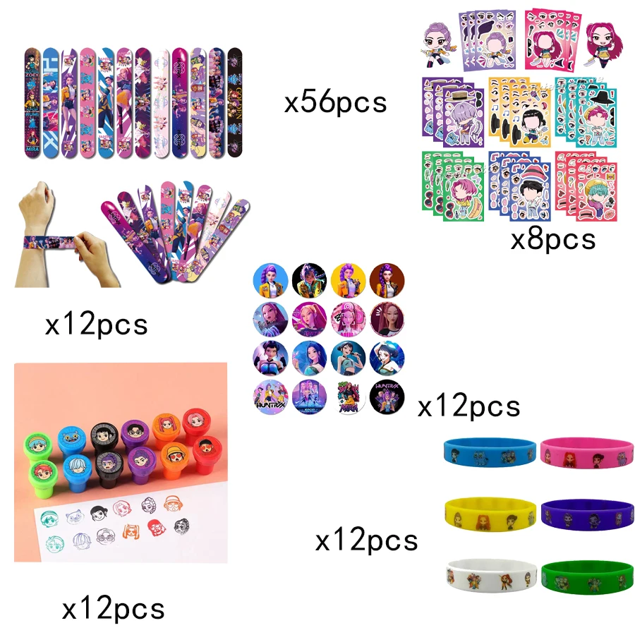 Heiße K-Pop Geburtstagsparty-Geschenke: Cartoon-Kinder-Geschenkset – Wiederverwendbarer Strohhalm, Stempelaufkleber, Armband, Schlüsselanhänger, Anstecknadel, Spielbelohnung, Souvenir Heiße K-Pop Geburtstagsparty-Geschenke: Cartoon-Kinder-Geschenkset – Wiederverwendbarer Strohhalm, Stempelaufkleber, Armband, Schlüsselanhänger, Anstecknadel, Spielbelohnung, Souvenir - Image 12