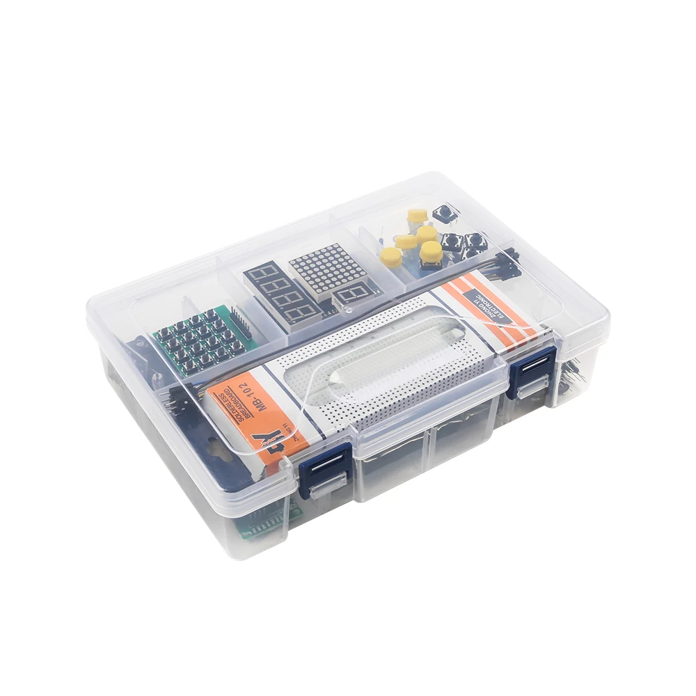 Complete Starter Kit Programming Learning Kit + 40 Projects For Arduino Uno R3 Starter Kit + Online Tutorial Diy Electronic Kit Complete Starter Kit Programming Learning Kit + 40 Projects For Arduino Uno R3 Starter Kit + Online Tutorial Diy Electronic Kit - Image 7