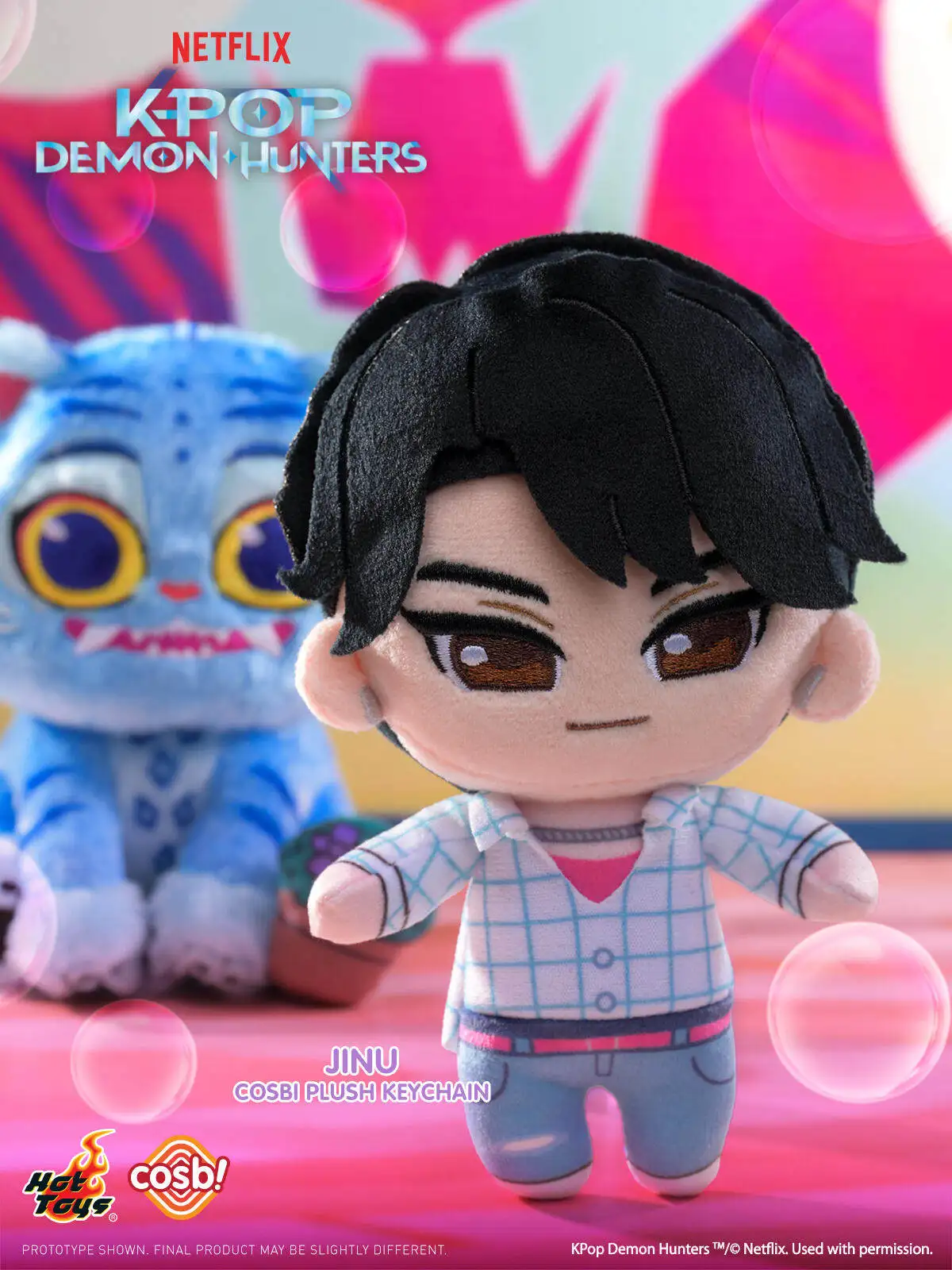 Hot Toys K-Pop Demon Hunters Cosbi Plüsch-Anhänger Blindbox Stofftierfigur Lumi Zoe Mila Qinyu Tiger Für Sammler-Fans Hot Toys K-Pop Demon Hunters Cosbi Plüsch-Anhänger Blindbox Stofftierfigur Lumi Zoe Mila Qinyu Tiger Für Sammler-Fans - Image 11