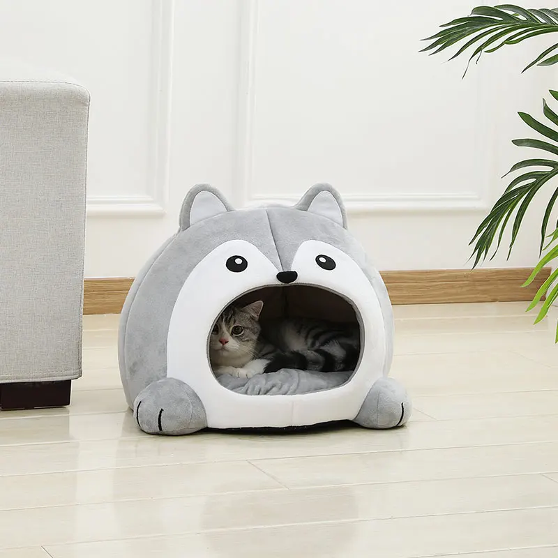 Very Soft Cat Bed Pet Basket Cat House Sofa Small Dog Lounger Cushion Kittens Cave Puppy Mat House Tent Bed Supplies For Cats Very Soft Cat Bed Pet Basket Cat House Sofa Small Dog Lounger Cushion Kittens Cave Puppy Mat House Tent Bed Supplies For Cats - Image 14