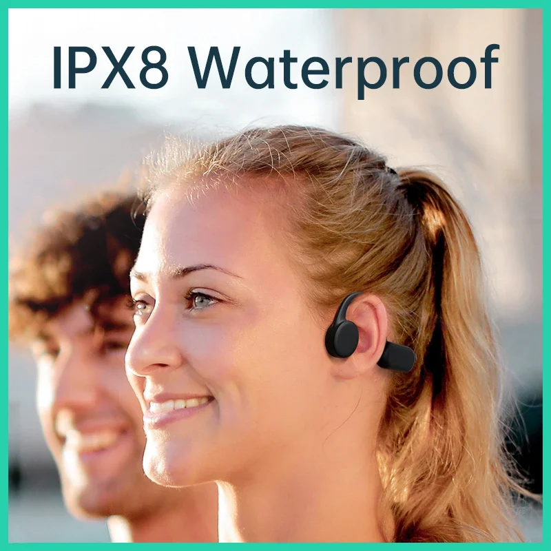 Kabellose Bone-Conduction-Kopfhörer – Bluetooth Sport-Headset Mit Ipx8 Und 32 Gb Mp3-Speicher Kabellose Bone-Conduction-Kopfhörer – Bluetooth Sport-Headset Mit Ipx8 Und 32 Gb Mp3-Speicher - Image 2