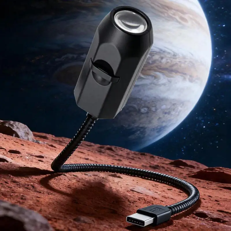 Usb-Sternenhimmel-Projektor Mit Mond- Und Erdprojektion – Romantisches Nachtlicht Für Schlafzimmer, Decke, Wand &Amp; Stimmungsvolle Dekoration Usb-Sternenhimmel-Projektor Mit Mond- Und Erdprojektion – Romantisches Nachtlicht Für Schlafzimmer, Decke, Wand &Amp; Stimmungsvolle Dekoration - Image 3